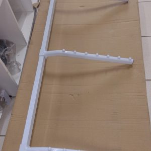 Barra de 1m, p/cremalheira, p/rt , branco. win