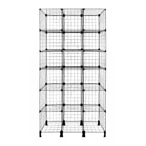 Estante aramada, branca/preta, casulos 30x30x30cm ou 30x30x40cm. Varias configurações, solicite um orçamento!.