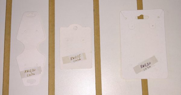 Etiquetas para bijuterias 3 modelos.
