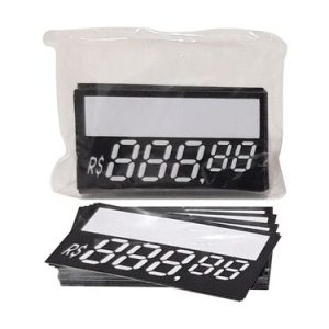 Etiqueta pvc , varios tamanhos