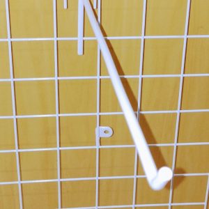 Gancho p/tela, branco, 40cm, arame 1/4 pol. , AT