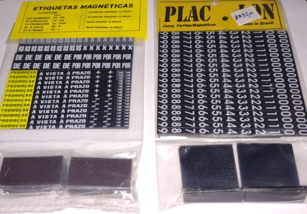 Kit Precificador/imã, conjunto.