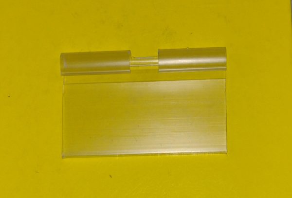 Porta etiqueta p/tela/gancho duplo, 3 tamanhos. Preços abaixo!