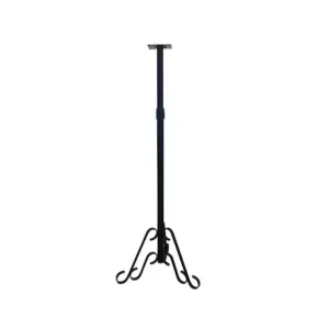 Pedestal p/busto de costura, ornamental, branco/preto,  CV .