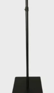 Pedestal para busto, cromado,  Basf.