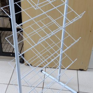 Sapateira 5 niveis, branca, 46x102cm.