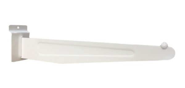 Suporte faca, p/prateleira, p/painel, branco/preto, 20/25/30/40cm.
